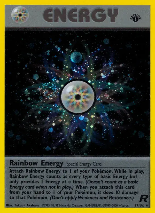 Rainbow Energy - 17/83 - Team Rocket