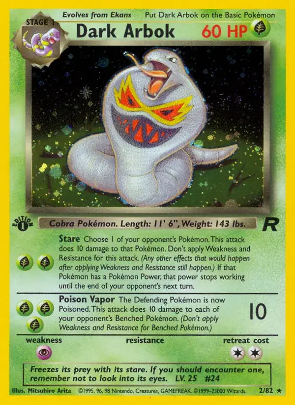 Dark Arbok - 2/83 - Team Rocket