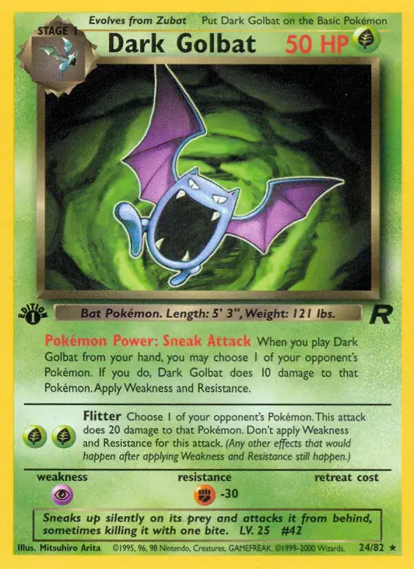 Dark Golbat - 24/83 - Team Rocket