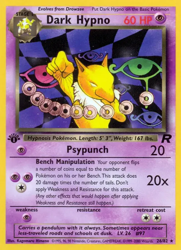 Dark Hypno - 26/83 - Team Rocket
