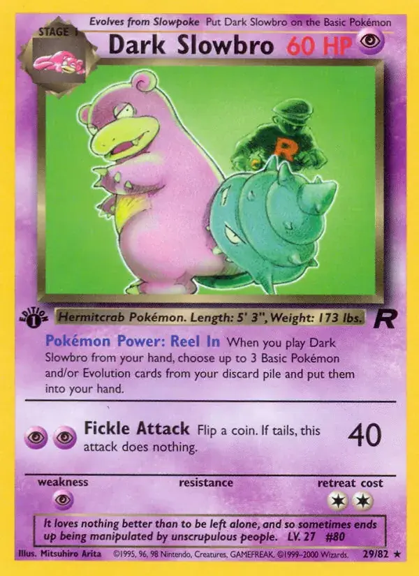 Dark Slowbro - 29/83 - Team Rocket