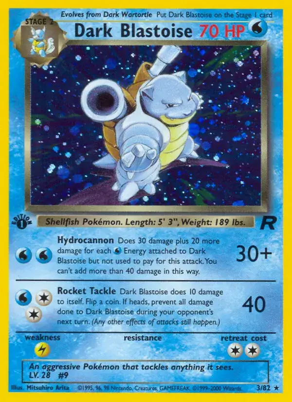 Dark Blastoise - 3/83 - Team Rocket