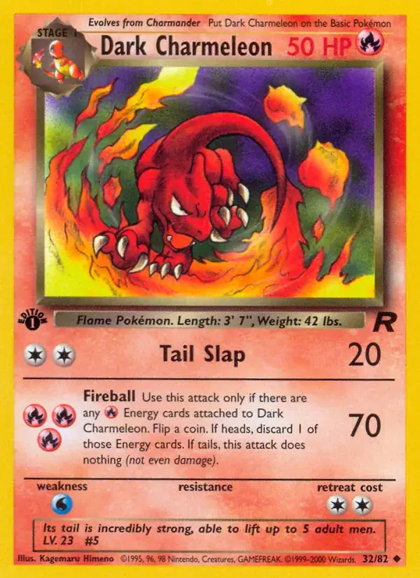 Dark Charmeleon - 32/83 - Team Rocket