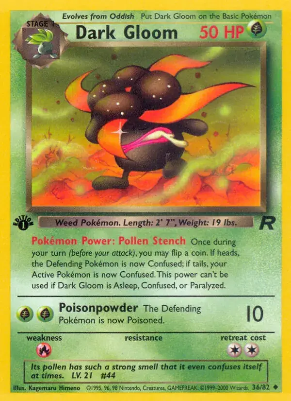 Dark Gloom - 36/83 - Team Rocket