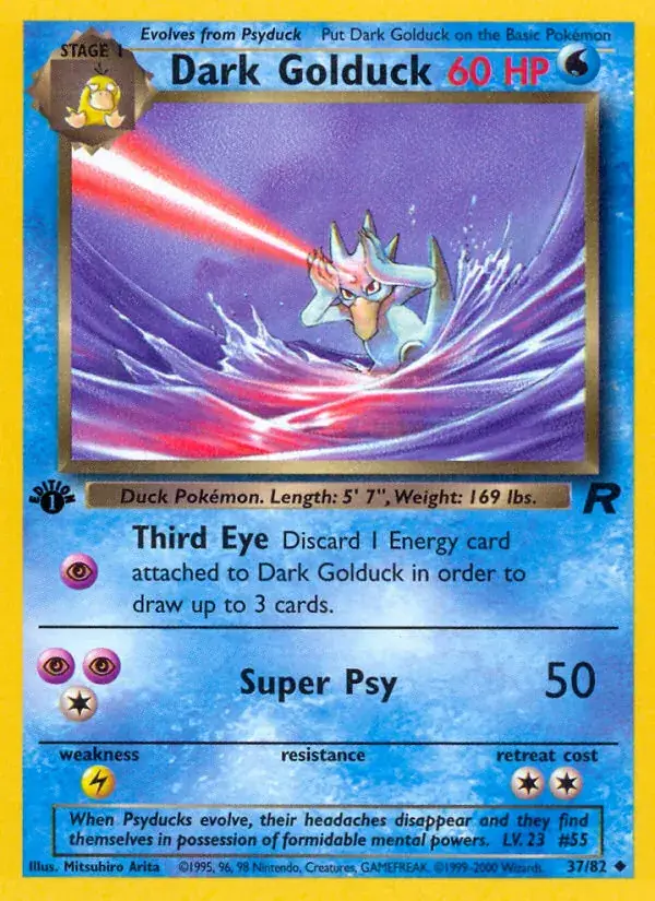 Dark Golduck - 37/83 - Team Rocket