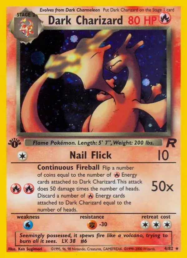 Dark Charizard - 4/83 - Team Rocket