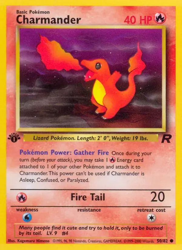 Charmander - 50/83 - Team Rocket