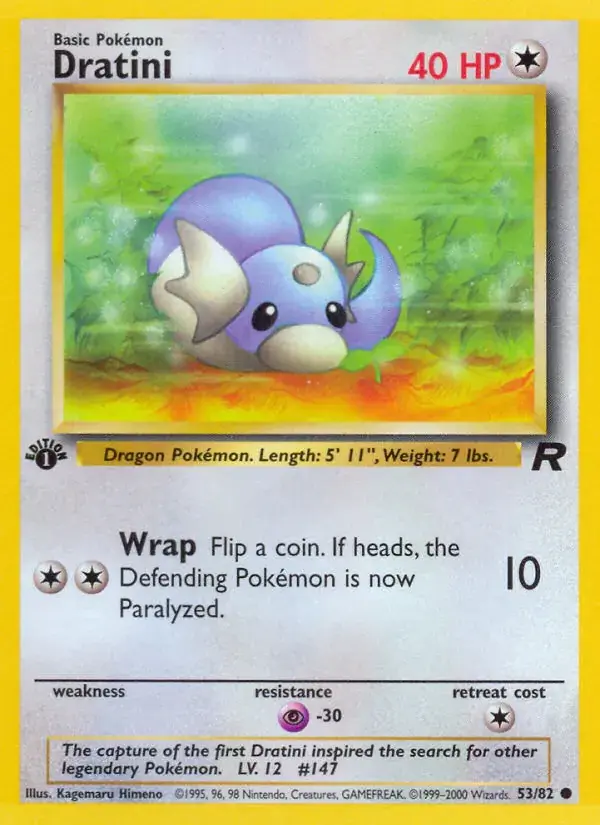 Dratini - 53/83 - Team Rocket