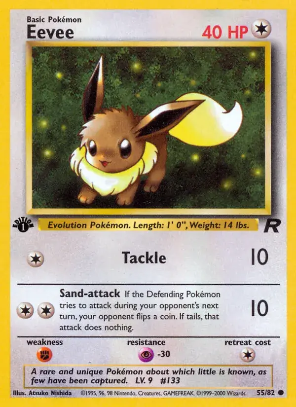 Eevee - 55/83 - Team Rocket