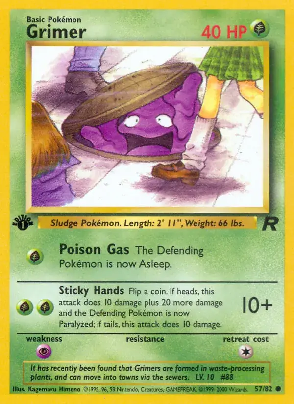 Grimer - 57/83 - Team Rocket
