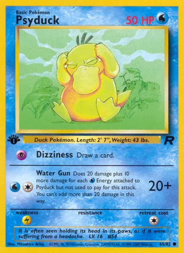 Psyduck - 65/83 - Team Rocket