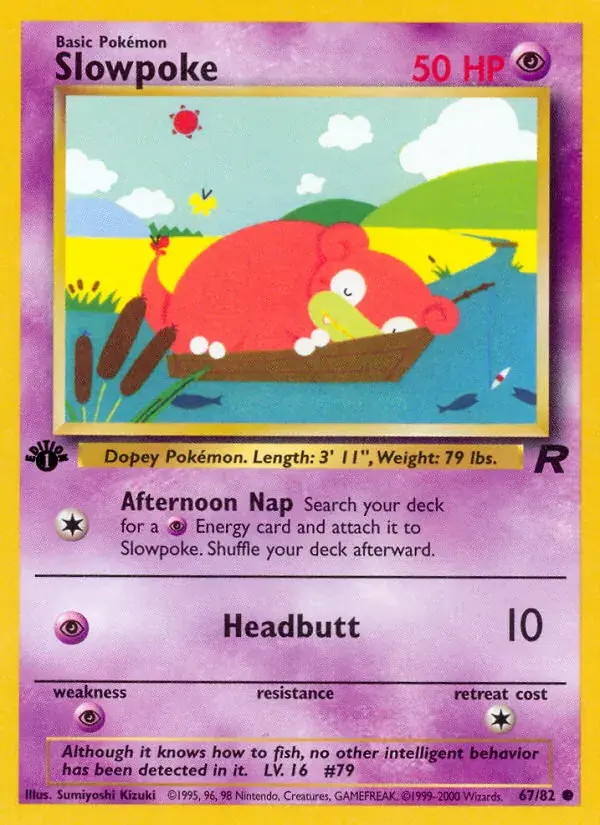 Slowpoke - 67/83 - Team Rocket
