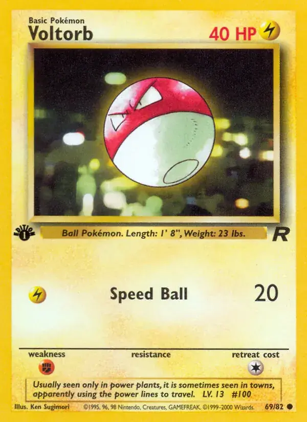 Voltorb - 69/83 - Team Rocket