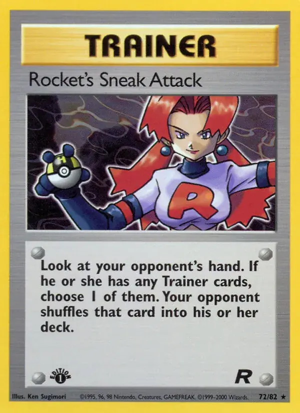 Rocket's Sneak Attack - 72/83 - Team Rocket