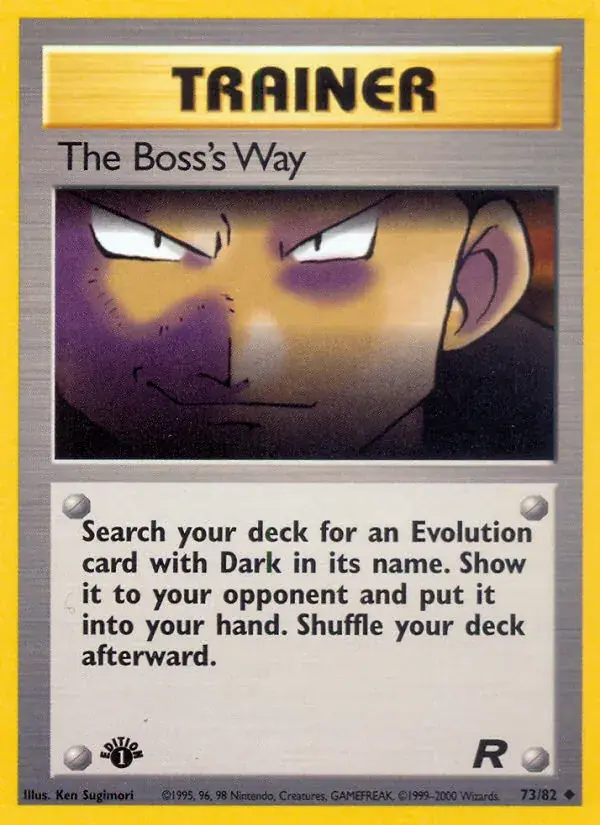The Boss's Way - 73/83 - Team Rocket