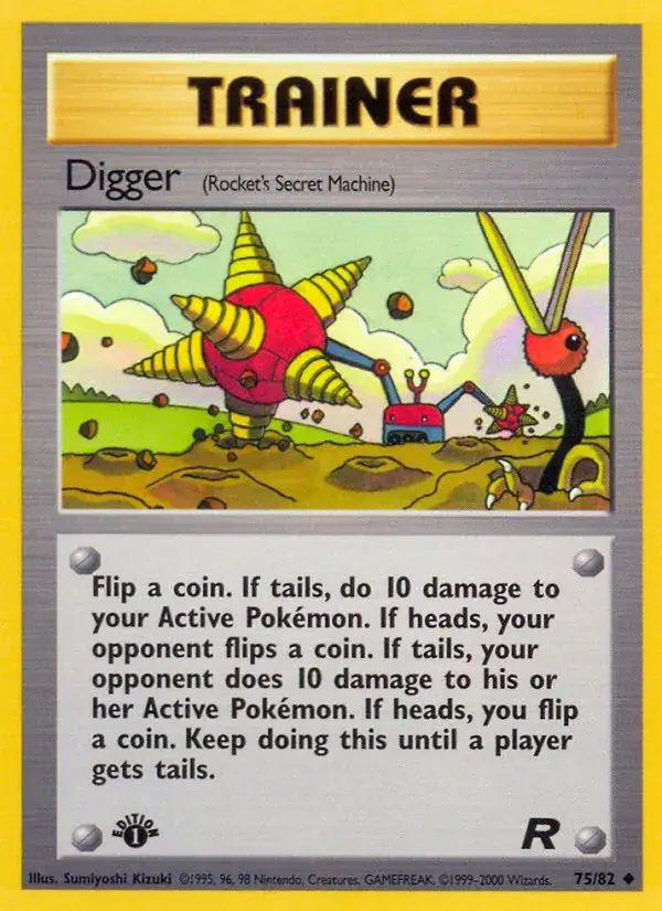 Digger - 75/83 - Team Rocket