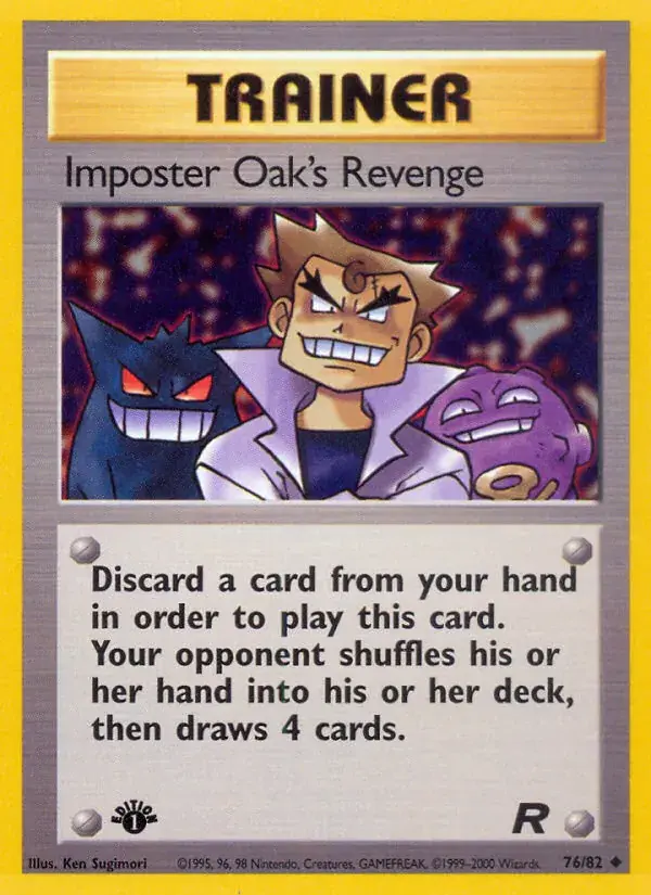 Imposter Oak's Revenge - 76/83 - Team Rocket