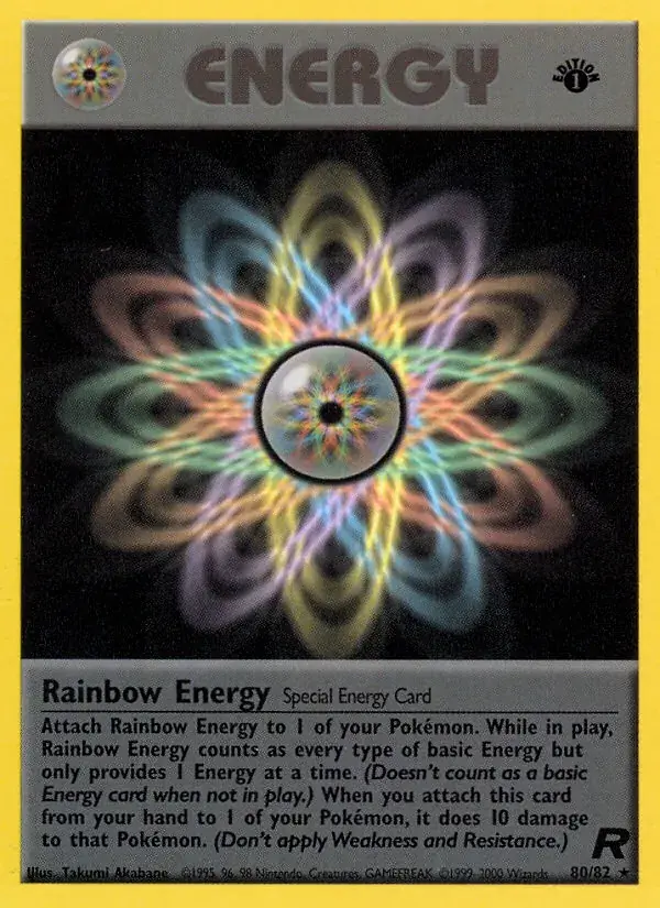 Rainbow Energy - 80/83 - Team Rocket