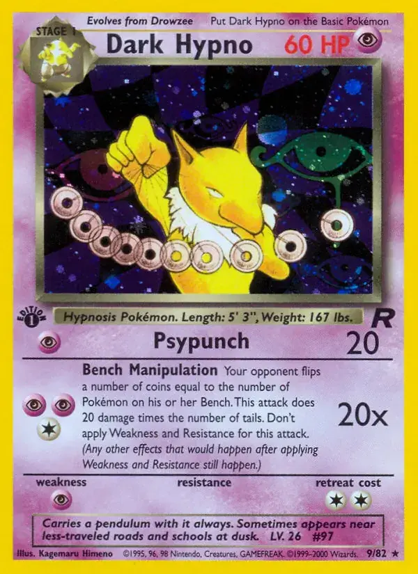 Dark Hypno - 9/83 - Team Rocket