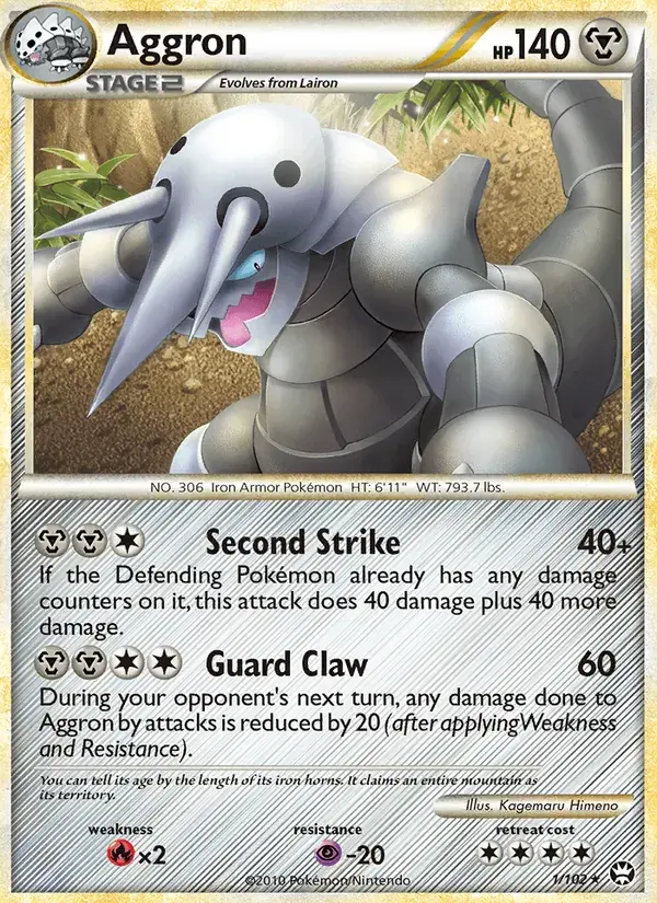 Aggron - 1/103 - Triumphant