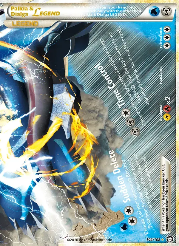 Palkia & Dialga LEGEND - 102/103 - Triumphant
