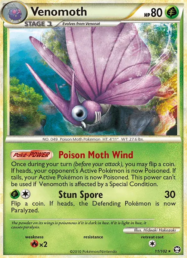 Venomoth - 11/103 - Triumphant