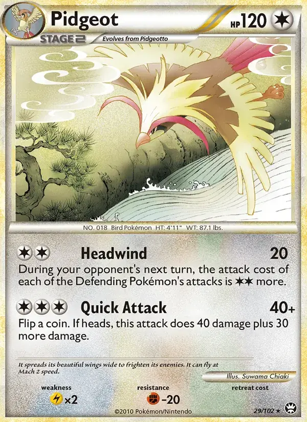 Pidgeot - 29/103 - Triumphant