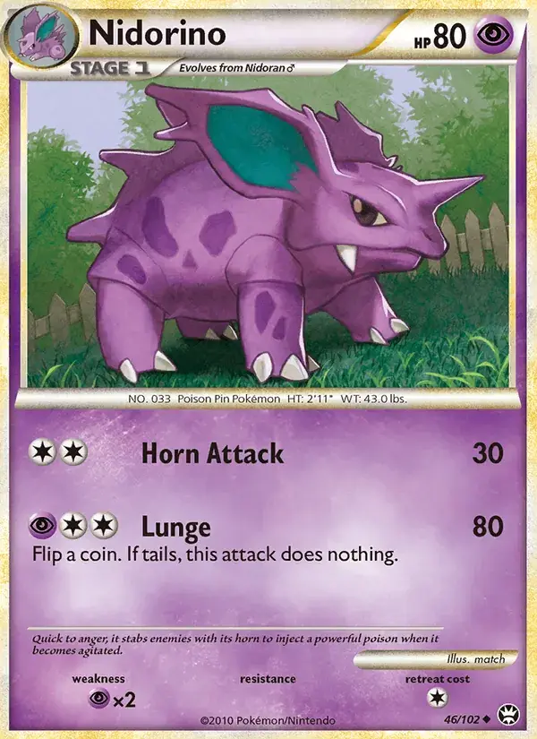 Nidorino - 46/103 - Triumphant