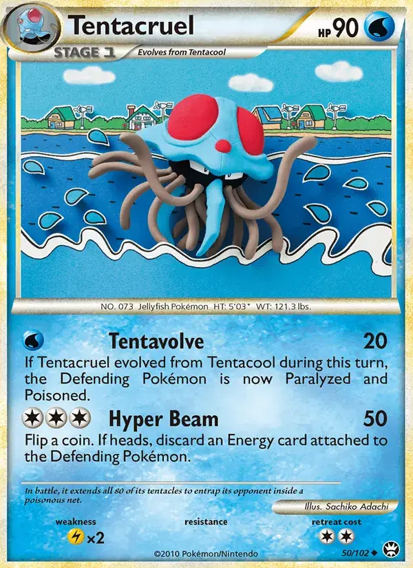 Tentacruel - 50/103 - Triumphant