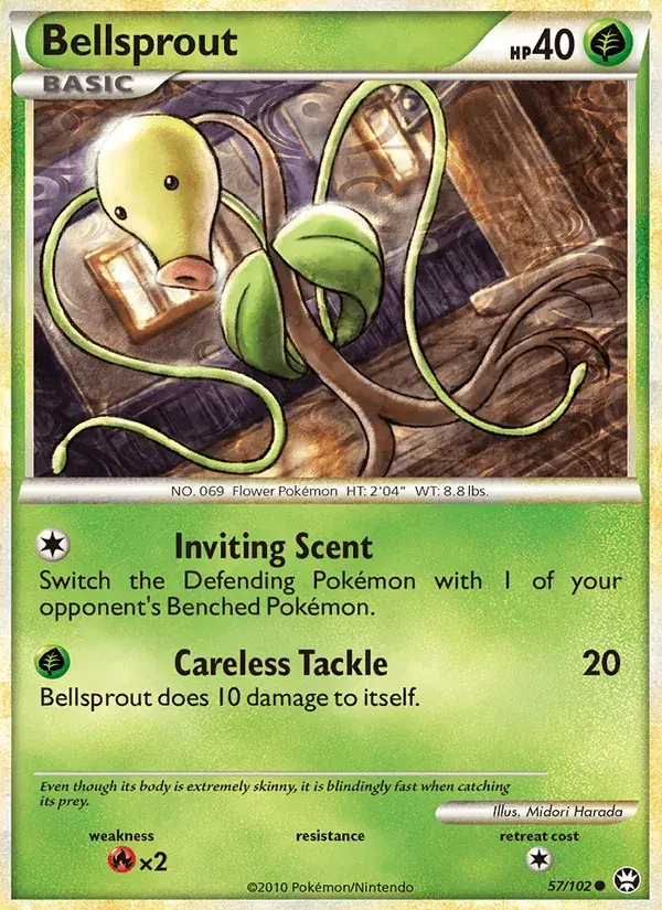 Bellsprout - 57/103 - Triumphant
