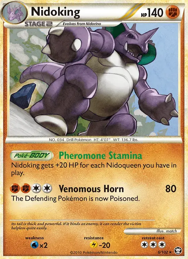 Nidoking - 6/103 - Triumphant
