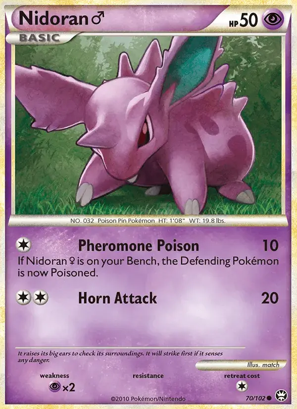 Nidoran ♂ - 70/103 - Triumphant
