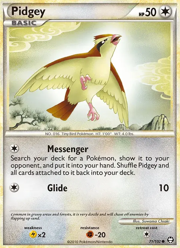 Pidgey - 71/103 - Triumphant