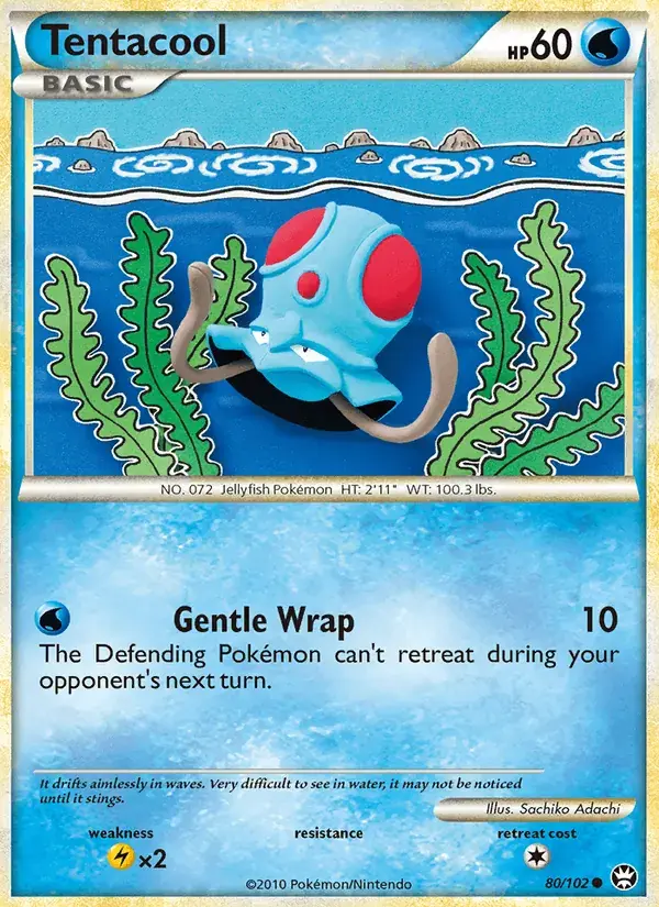 Tentacool - 80/103 - Triumphant
