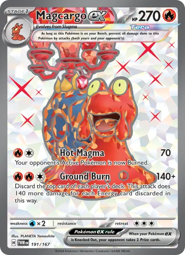 Magcargo ex - 191/226 - Twilight Masquerade