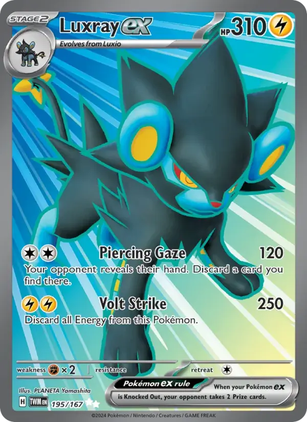 Luxray ex - 195/226 - Twilight Masquerade