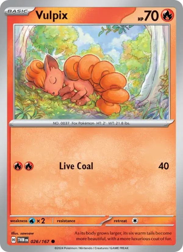 Vulpix - 026/226 - Twilight Masquerade