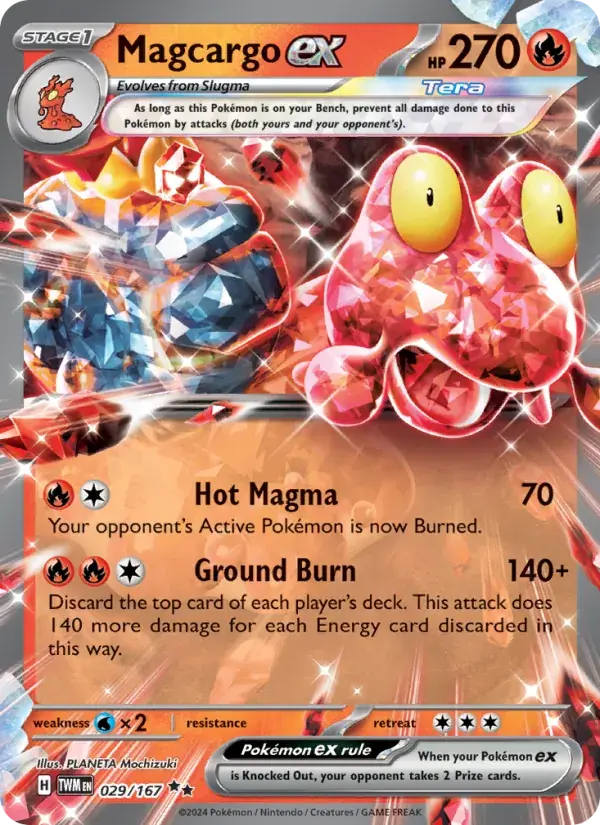 Magcargo ex - 029/226 - Twilight Masquerade