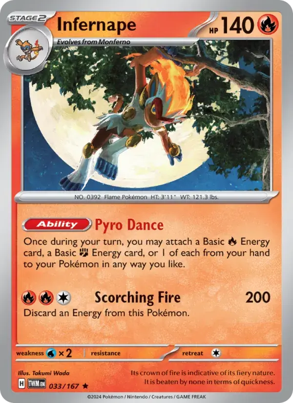 Infernape - 033/226 - Twilight Masquerade