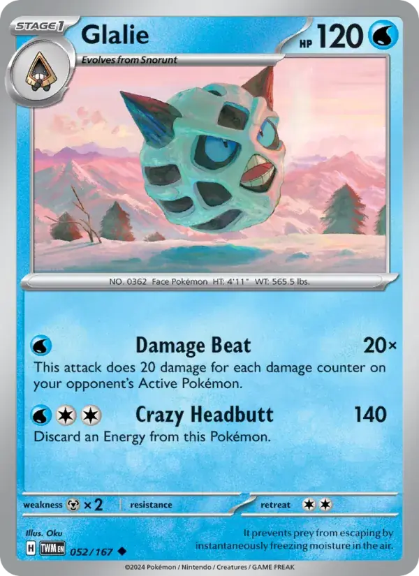 Glalie - 052/226 - Twilight Masquerade