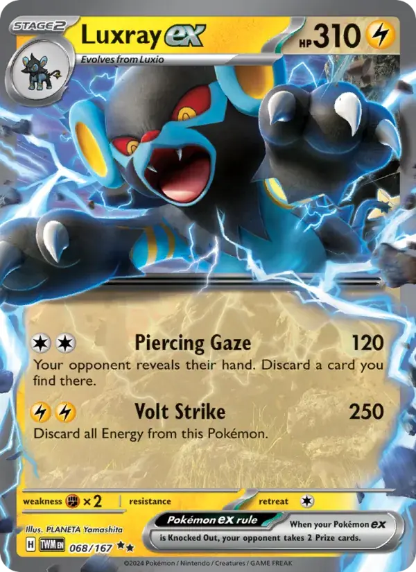 Luxray ex - 068/226 - Twilight Masquerade