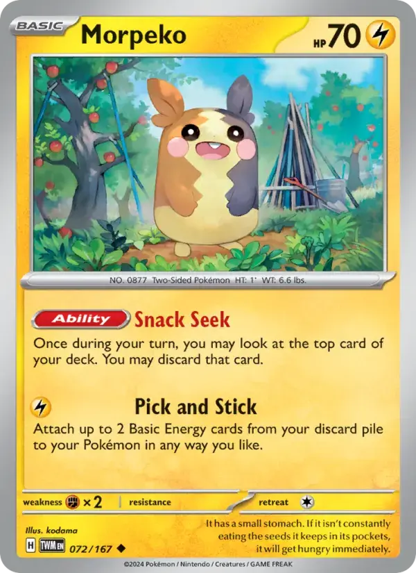 Morpeko - 072/226 - Twilight Masquerade