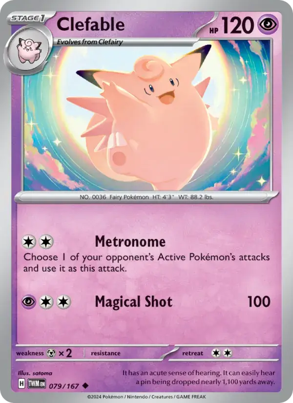 Clefable - 079/226 - Twilight Masquerade