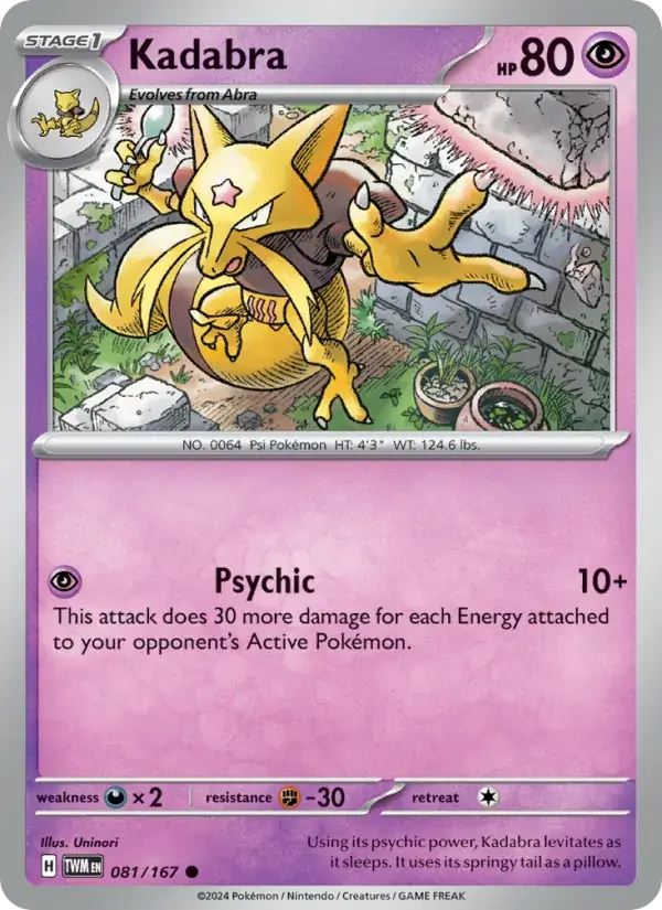 Kadabra - 081/226 - Twilight Masquerade