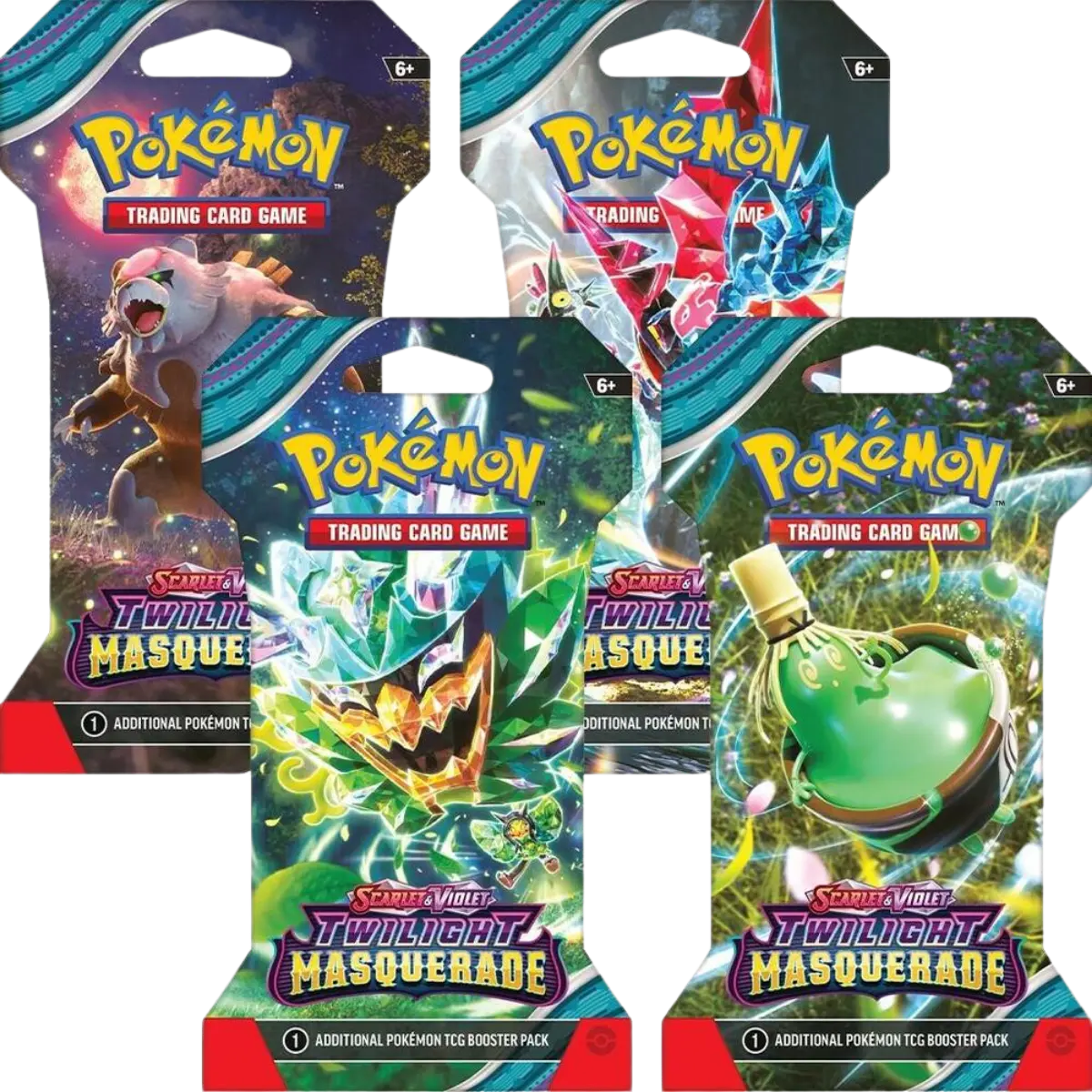 Twilight Masquerade: Sleeved Booster Pack Art Set