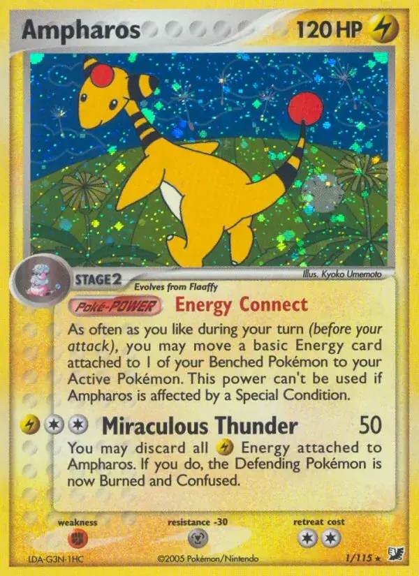 Ampharos - 1/117 - Unseen Forces