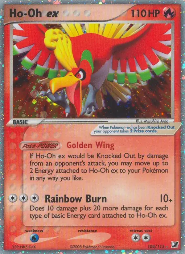 Ho-Oh ex - 104/117 - Unseen Forces