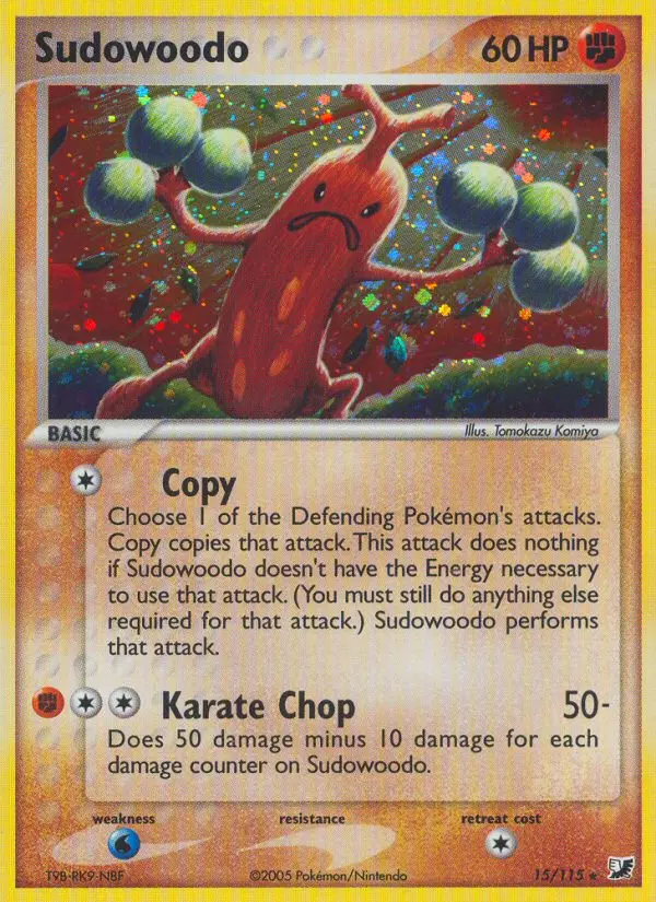 Sudowoodo - 15/117 - Unseen Forces