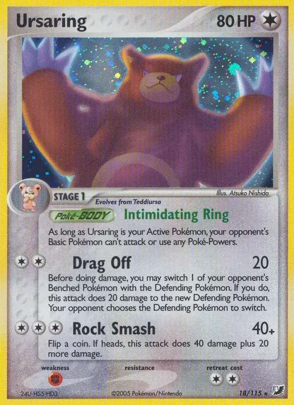 Ursaring - 18/117 - Unseen Forces