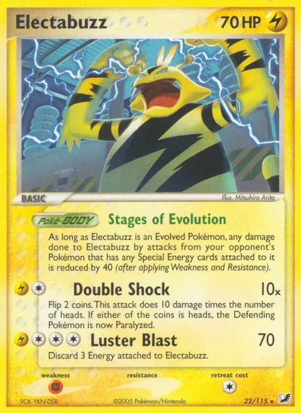 Electabuzz - 22/117 - Unseen Forces